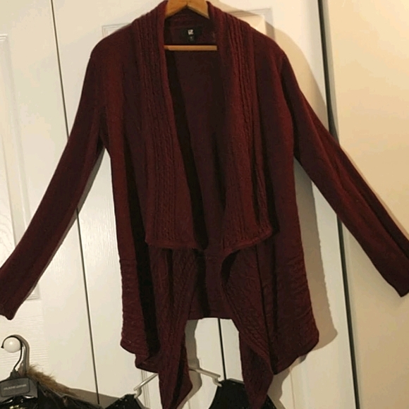 Burgundy IZ Byer Sweater (size XL) - Picture 1 of 4